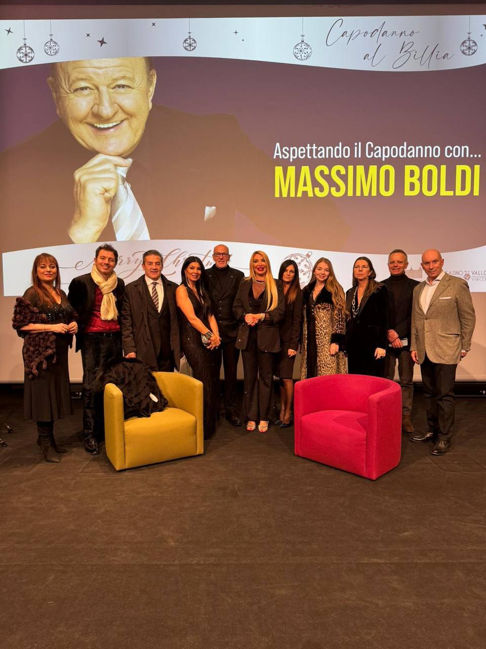 Souhaila Mia alla serata di Capodanno con Massimo Boldi